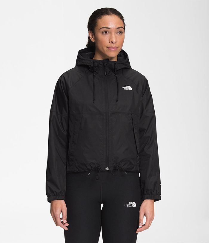 Casaca Impermeable The North Face Mujer Antora Sudadera Con Capucha Negras - Peru 35742CETX